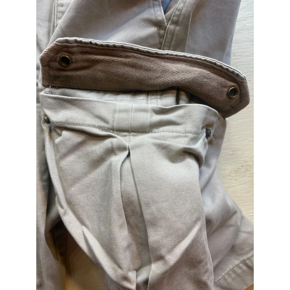 Vintage Field Gear Men's 33 Khaki Cargo Shorts Outdoor Utility Casual Streetcore
